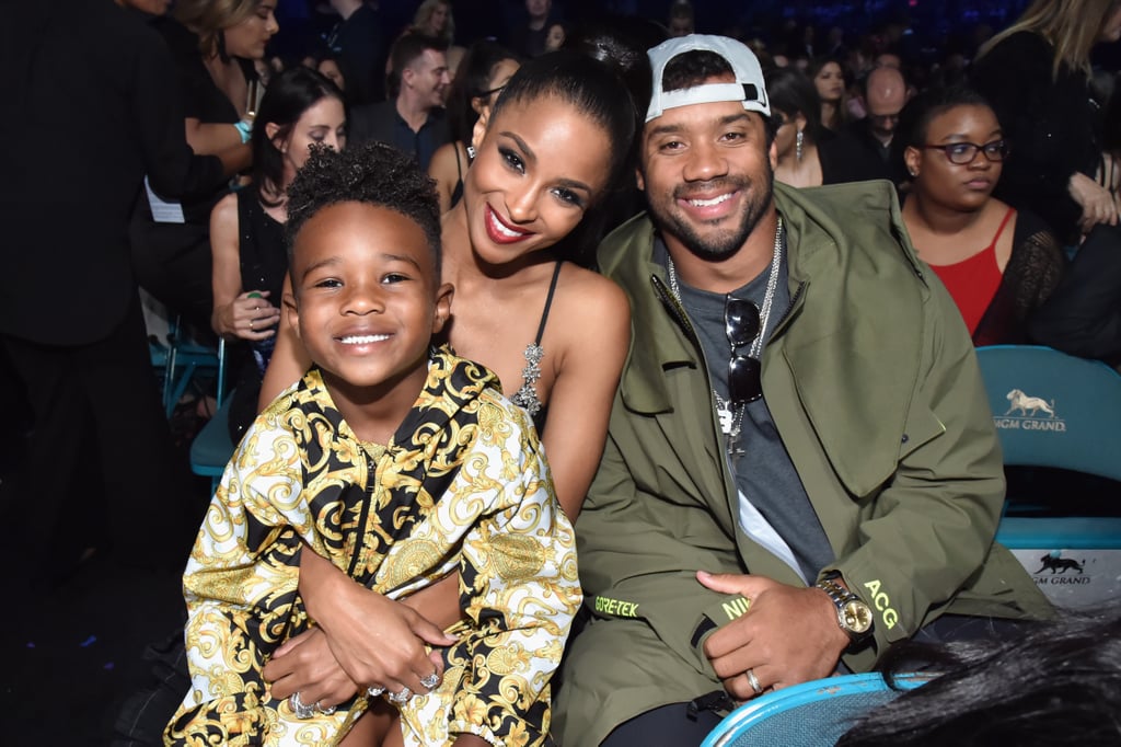 Future Zahir Wilburn, Ciara, and Russell Wilson