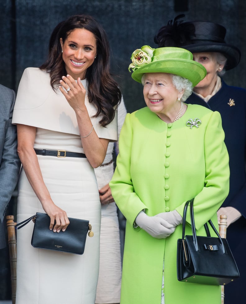 Meghan's First Appearance With Queen Elizabeth II