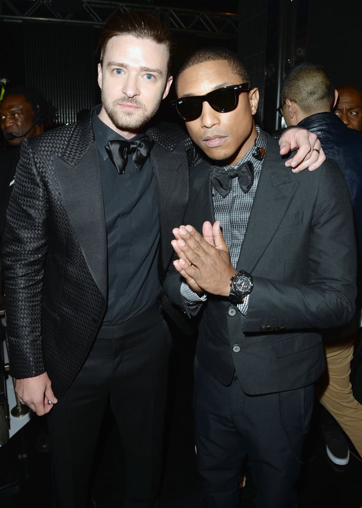 Pictured: Justin Timberlake and Pharrell Williams