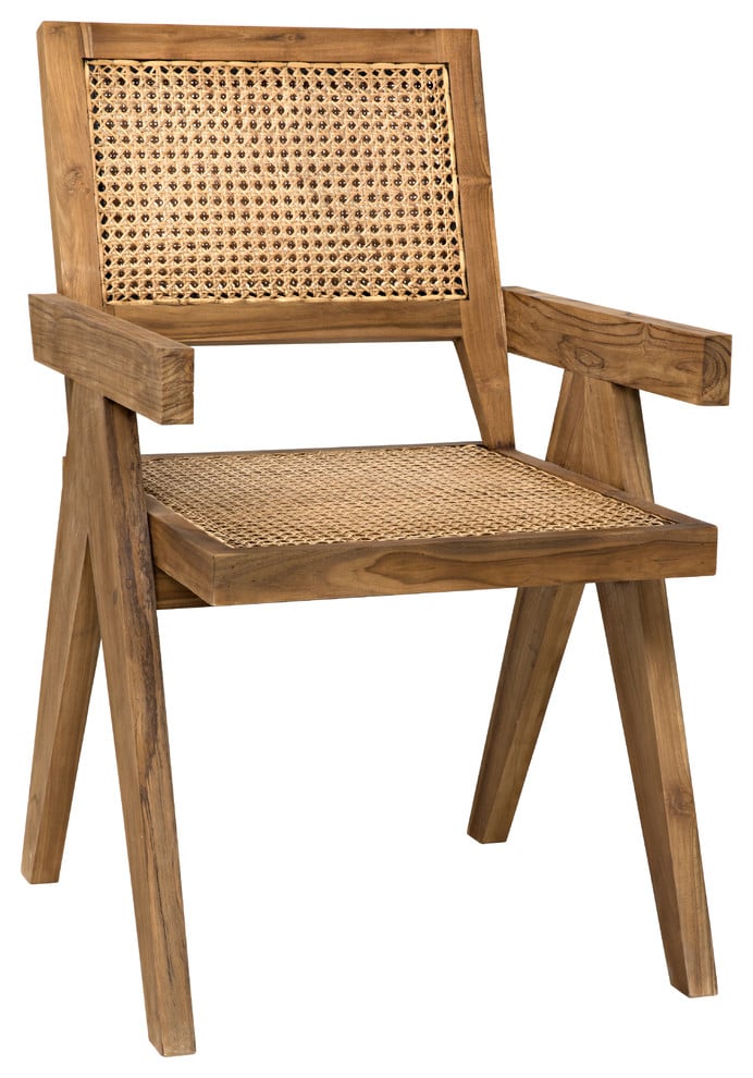 Bonnie: Jude Chair, Teak with Caning