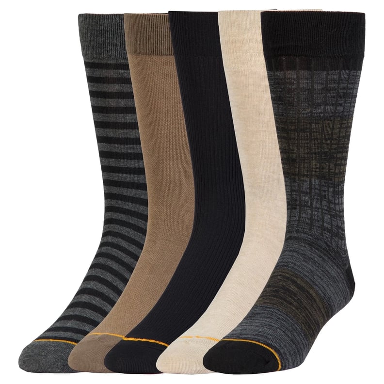 Men's 5pk Modern Dress Value Pack Socks