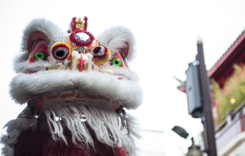 A lion dance was performed in Yokohama, Japan, in honor of the holiday.