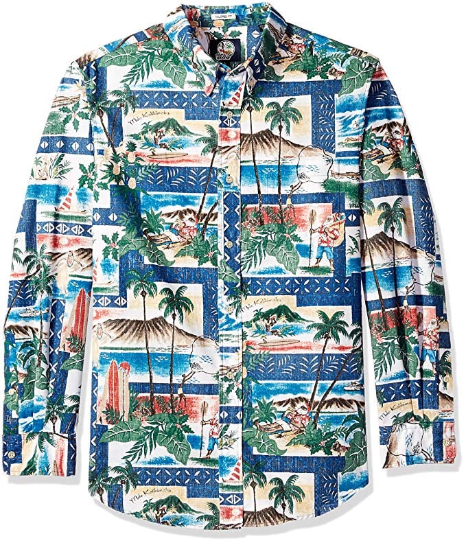 Reyn Spooner Long-Sleeved Hawaiian Shirt