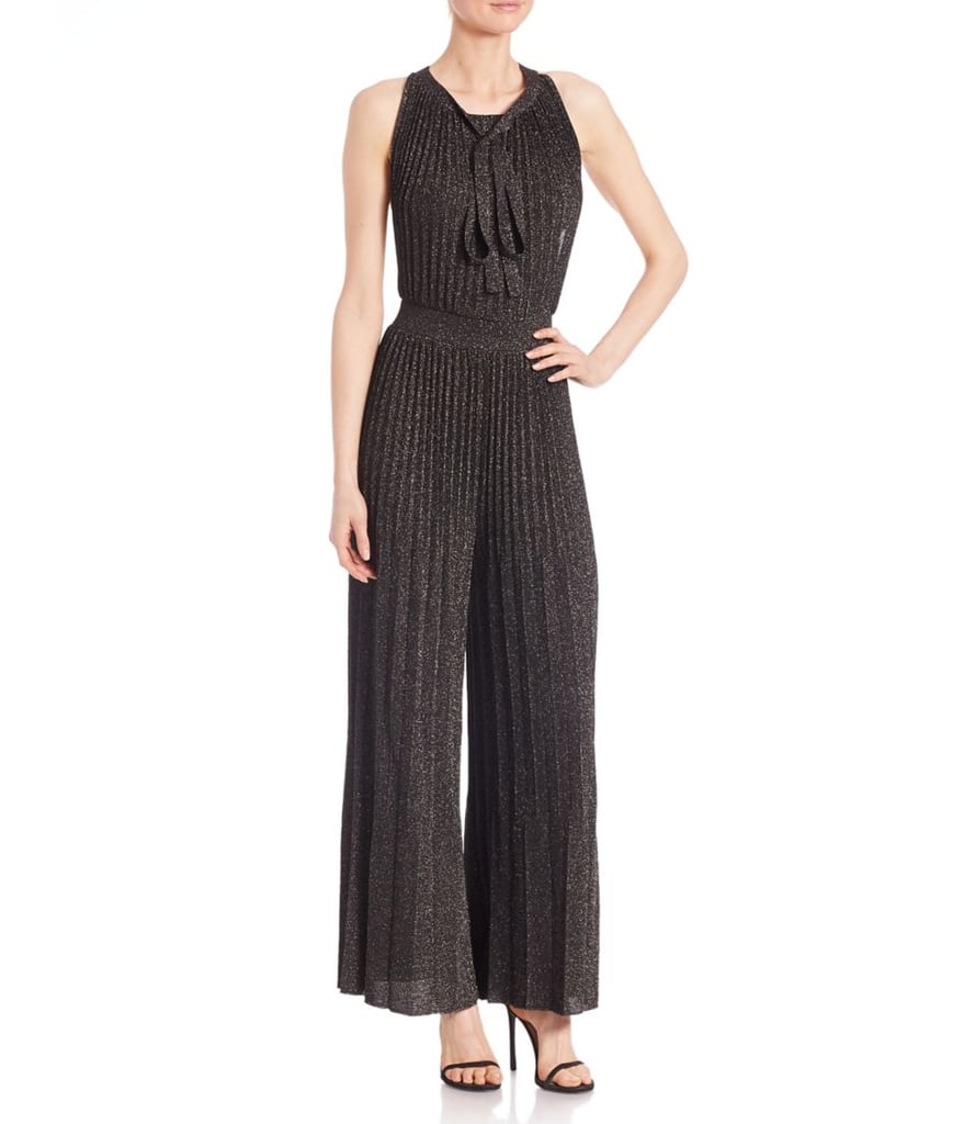 M Missoni Plisse Tie-Neck Jumpsuit ($995)