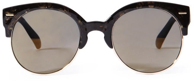 Forever 21 + Abstract Crackle Browline Sunglasses ($8)