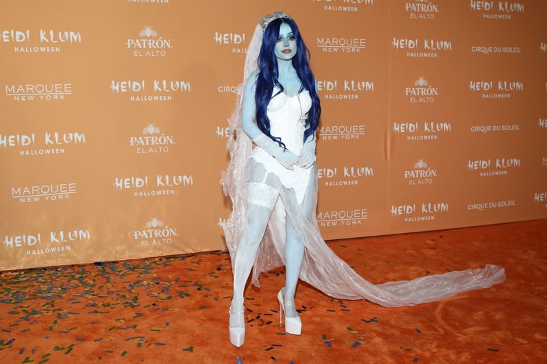 Becky G's "Corpse Bride" Halloween Costume