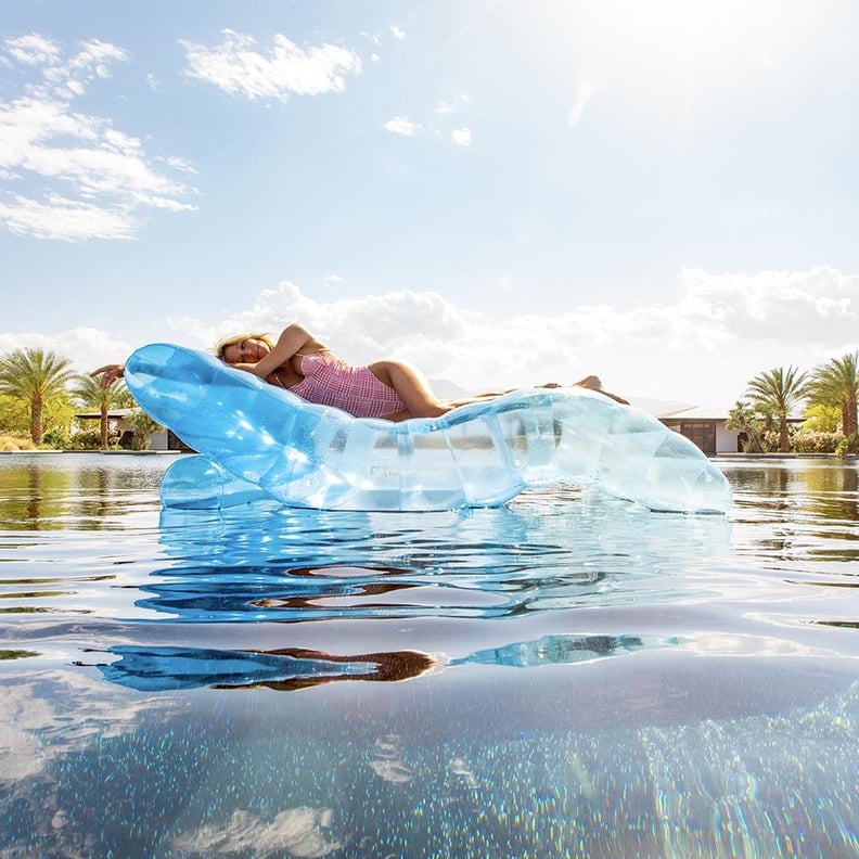 Funboy Clear Blue Chaise Lounger