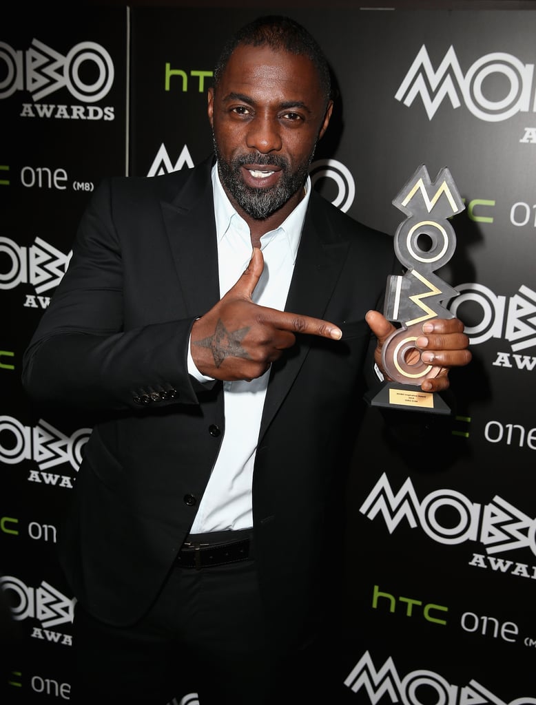 Idris Elba attended the MOBO Awards nomination launch in London on Tuesday.