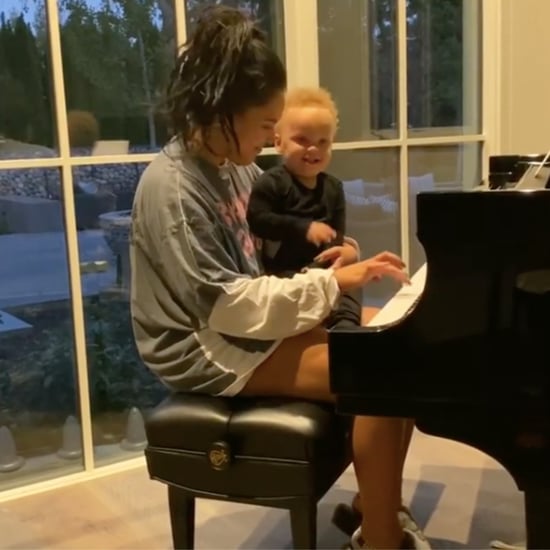 Ayesha Curry Plays "Baby Shark" on Piano For Canon | Video