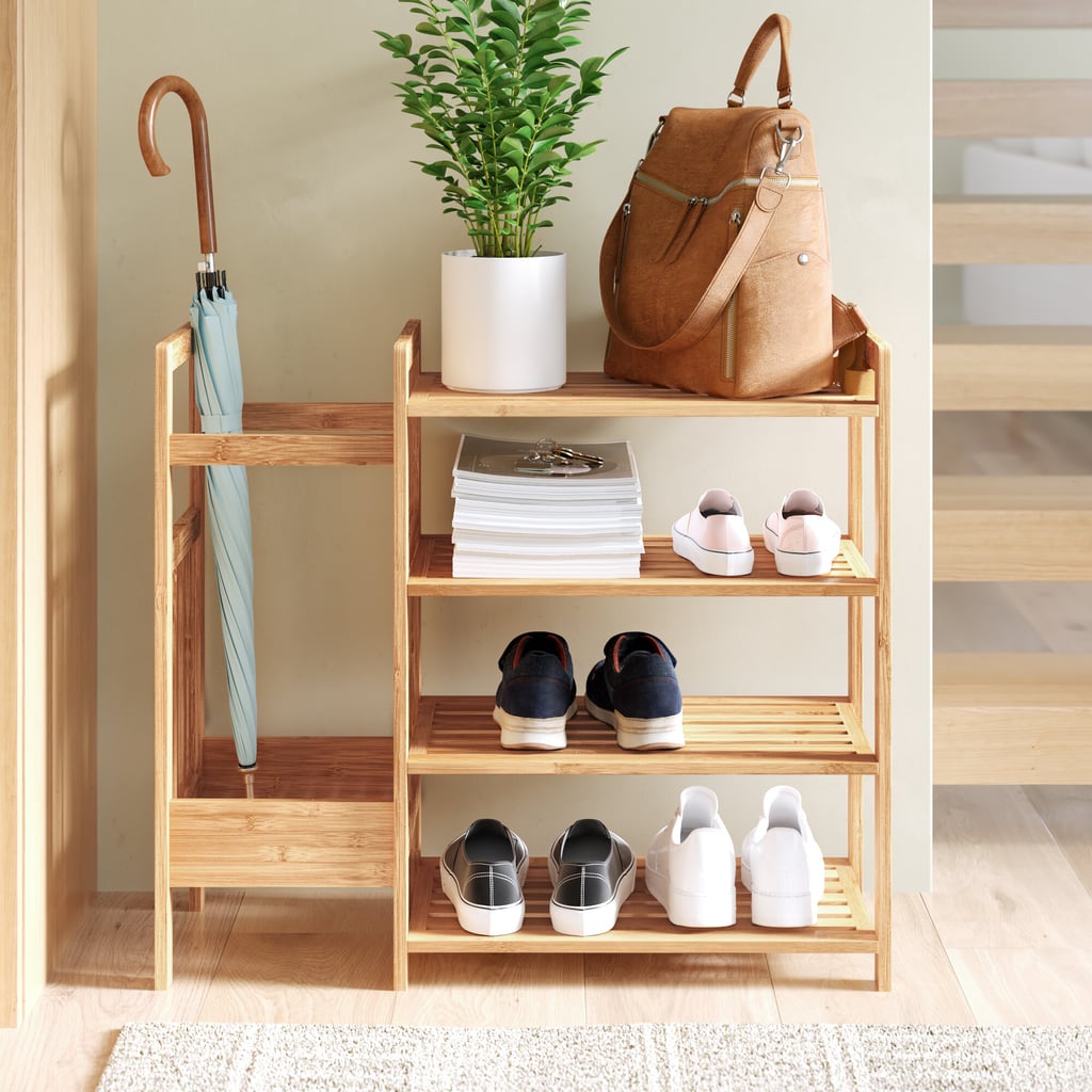 For Your Entryway: Dotted Line Shoe Rack