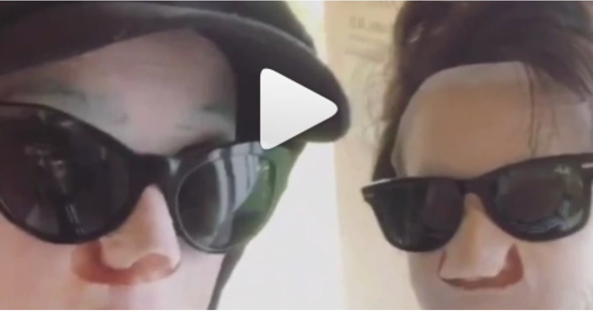 Katy Perry Sheet Masks in Public With Her Mum | POPSUGAR ...