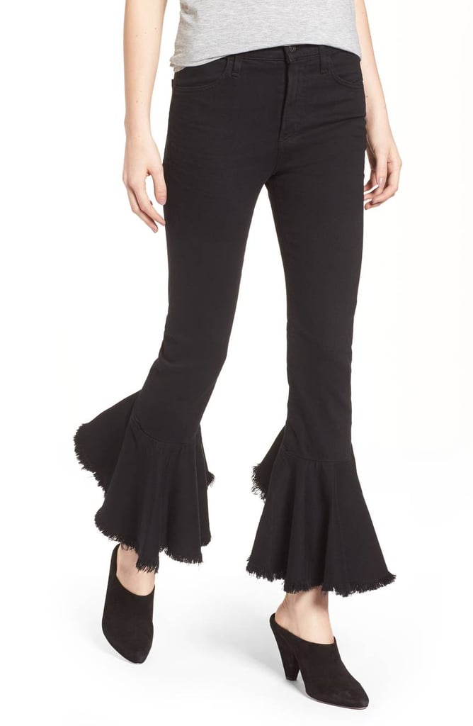 Citizens of Humanity Drew Flounce Hem Crop Jeans