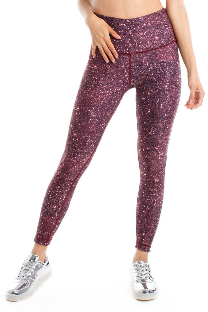 Wear It to Heart Disco Boundless Leggings in Cheerwine