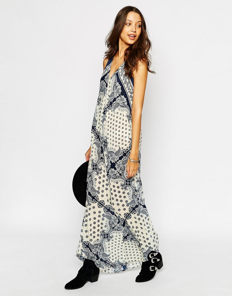 Glamorous Tall Paisley Maxi Dress ($50)
