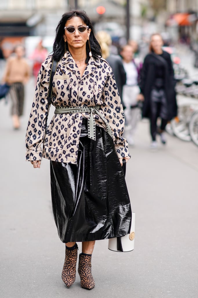 Coordinate 2 Leopard Prints of Varying Size — Break Them Up With a Plain Skirt