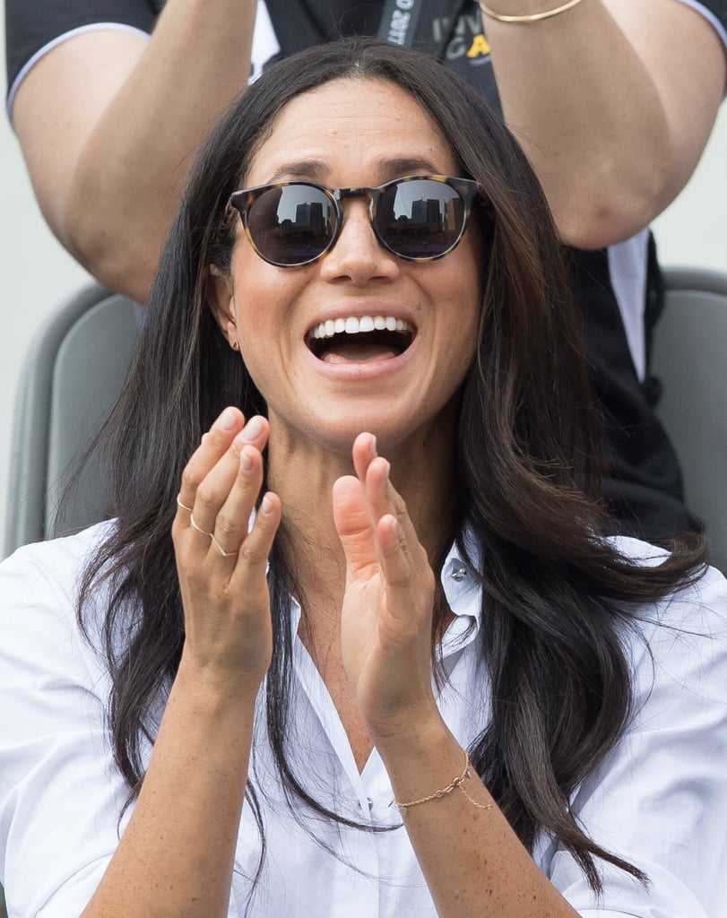 Yes, Meghan Markle's "Husband Shirt" Was an Engagement Hint