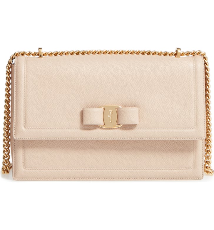 Salvatore Ferragamo Medium Leather Shoulder Bag | Princess Diana Bags ...