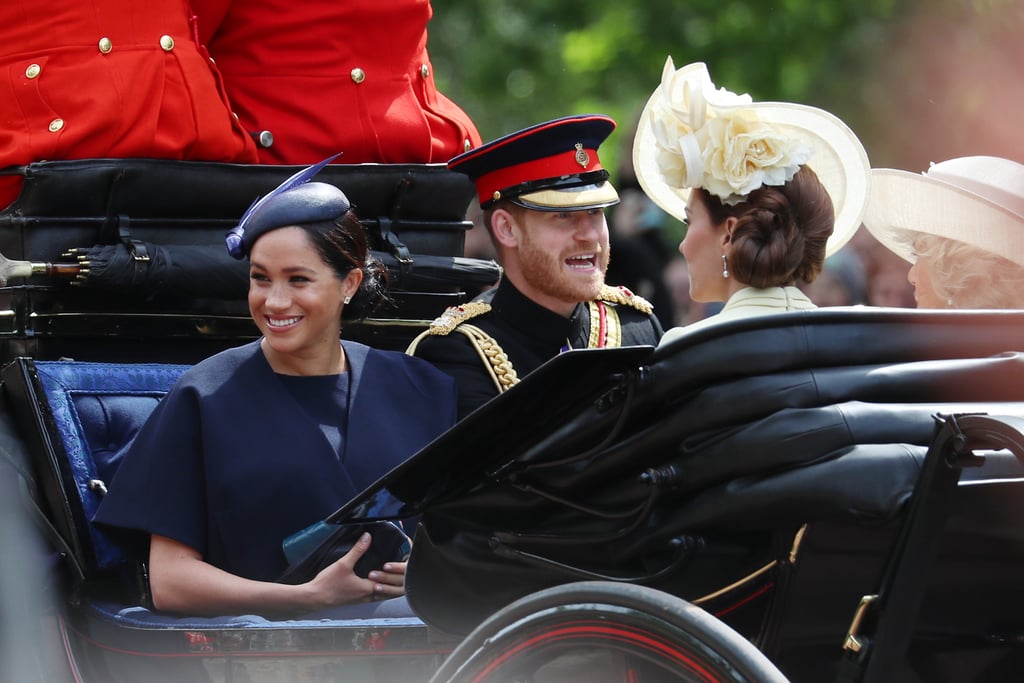 Meghan Markle Navy Outfit at Trooping the Colour 2019