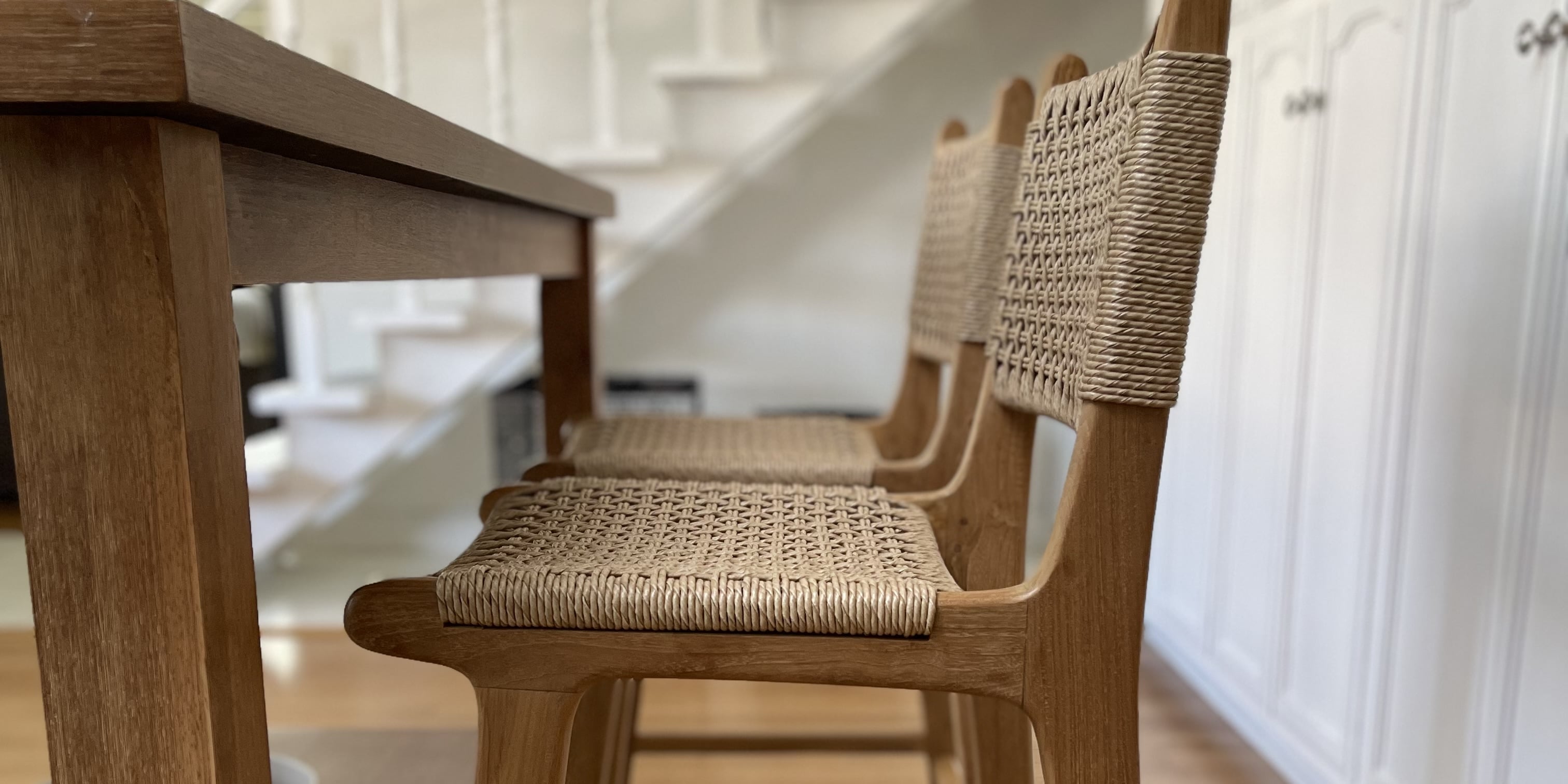 My Kitchen Island Stools Withstand Daily Kid Spills and Still Look New