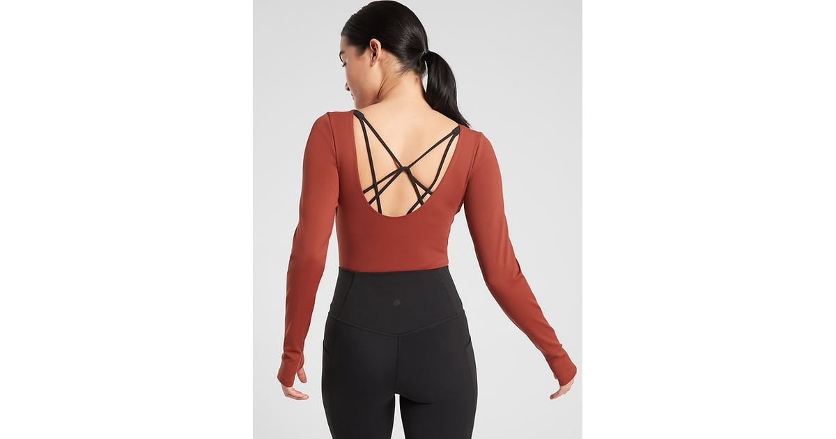 Athleta Align Open Back Bodysuit Best Athleta Workout Clothes Under