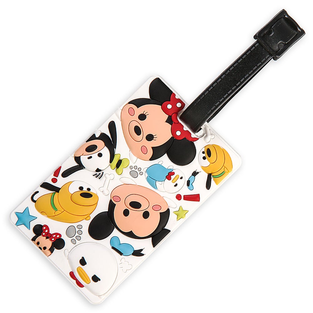 Mickey Mouse and Friends ''Tsum Tsum'' Luggage Tag ($6)