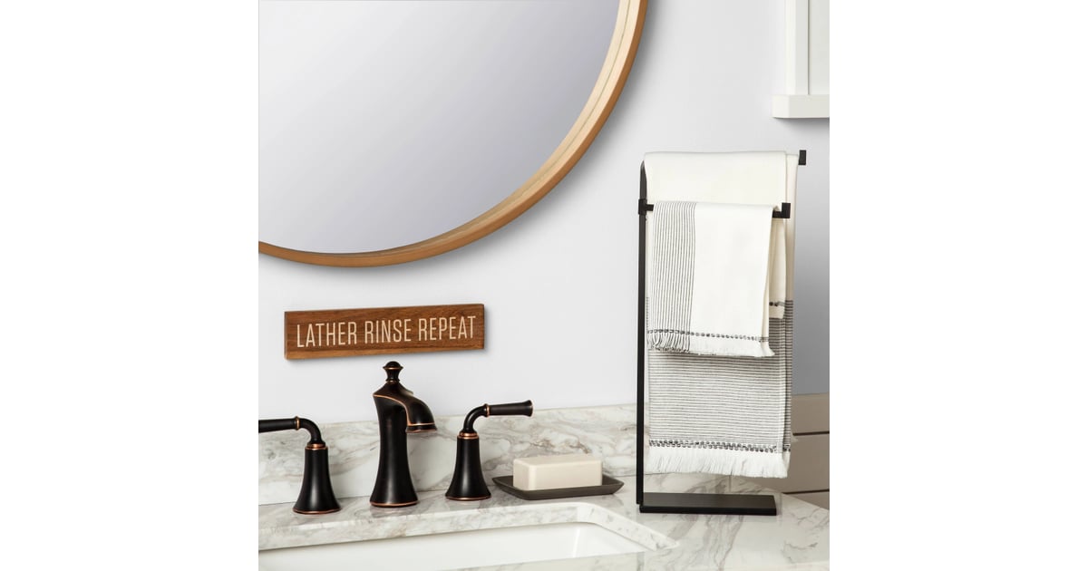 Hearth & Hand with Magnolia Bath Towel Stand Cheap Farmhouse Decor