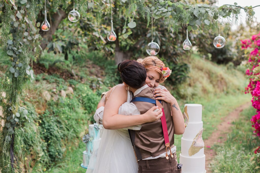 Surprise Proposal in a Styled Wedding Shoot