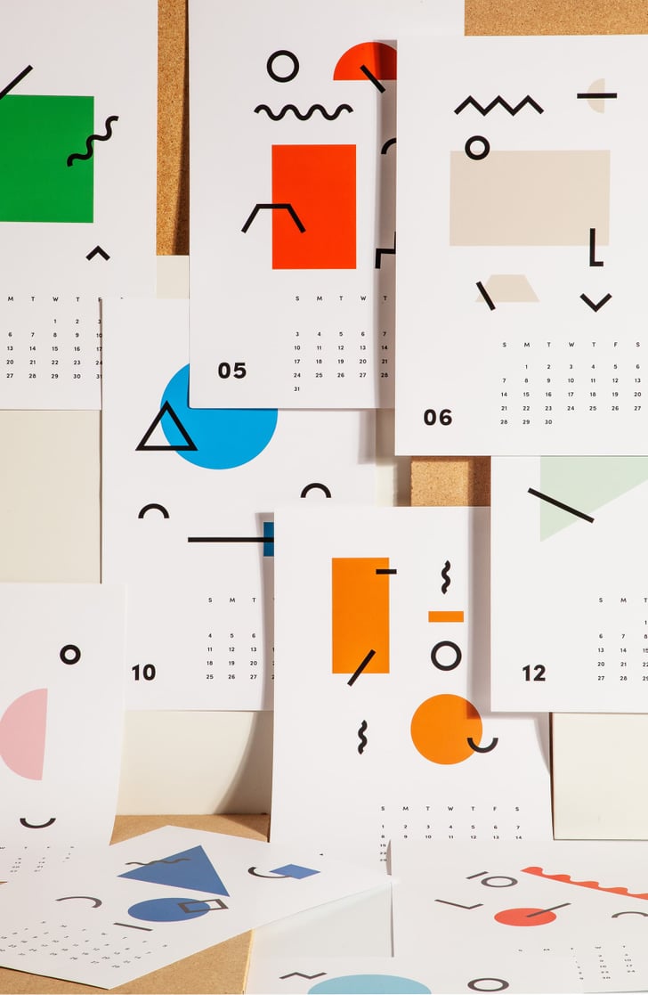 Poketo 2020 Wall Art Calendar Unusual Christmas Gifts POPSUGAR
