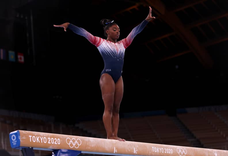 Simone Biles wins beam bronze in remarkable comeback (Full Routine), Tokyo  Olympics