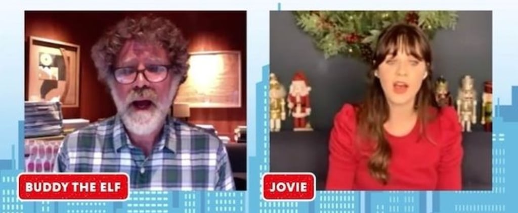 Watch Zooey Deschanel and Will Ferrell Reenact Their Iconic Bathroom Duet From Elf