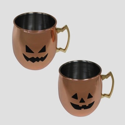 Pumpkin Copper Mug Two-Pack