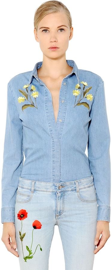 Stella McCartney Cotton Denim Shirt