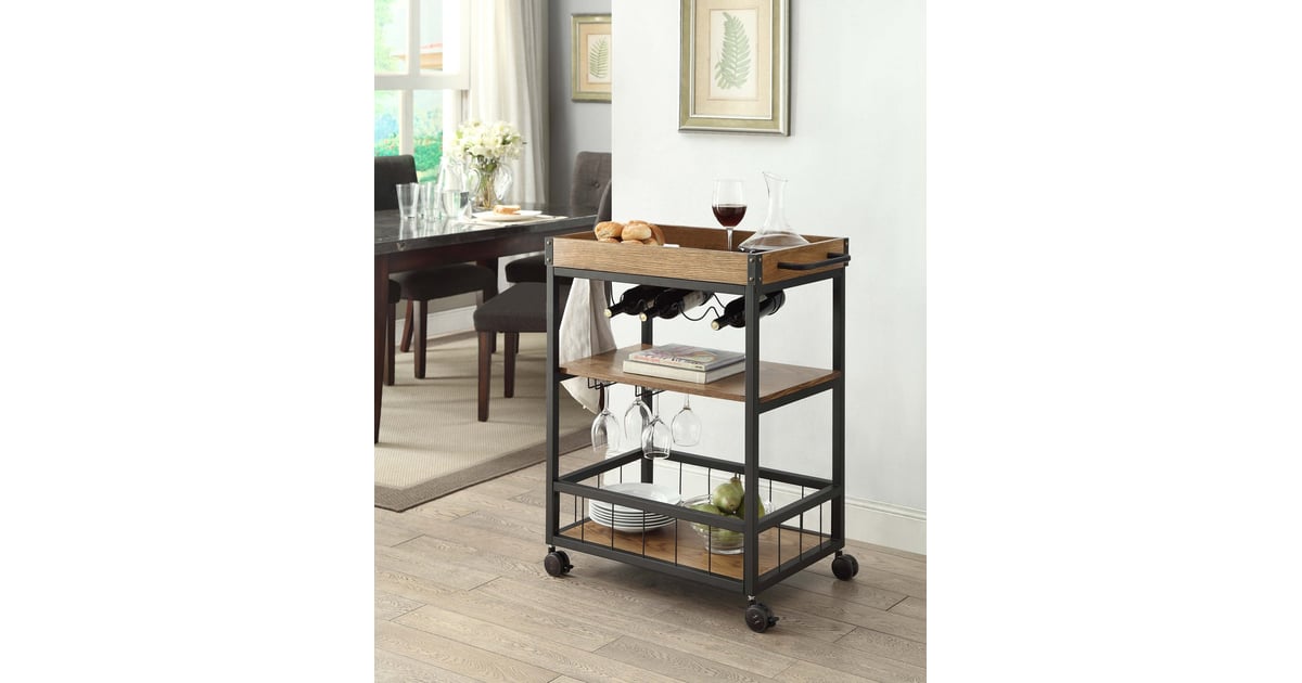 Linon Austin Kitchen Cart Best Linon Home Decor Items POPSUGAR Home