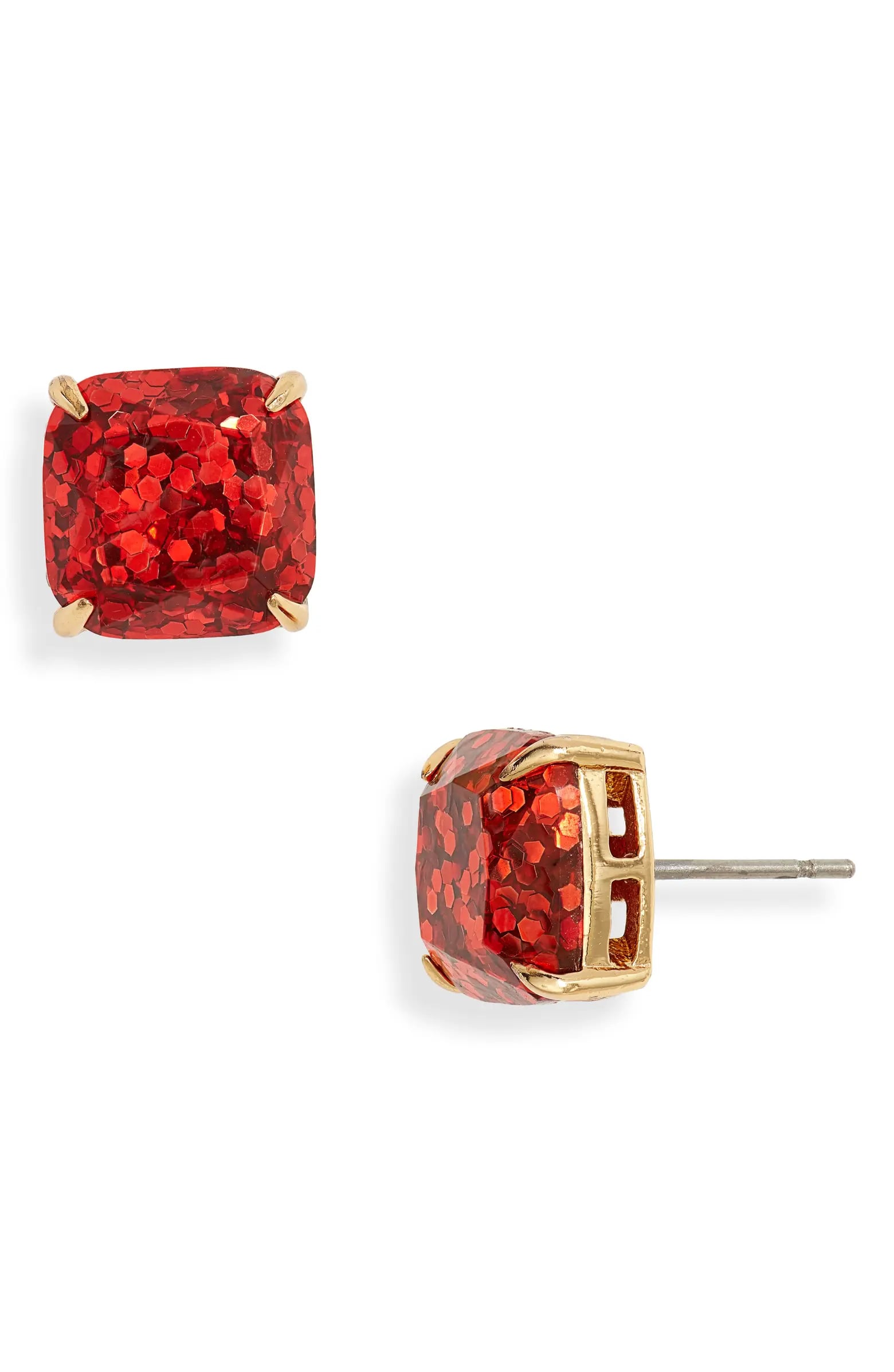 Kate Spade New York Mini Small Square Stud Earrings | Kate Spade NY's  Bestselling (and Ultrafamous!) Glitter Earrings Are Only $19 For Black  Friday | POPSUGAR Fashion Photo 3