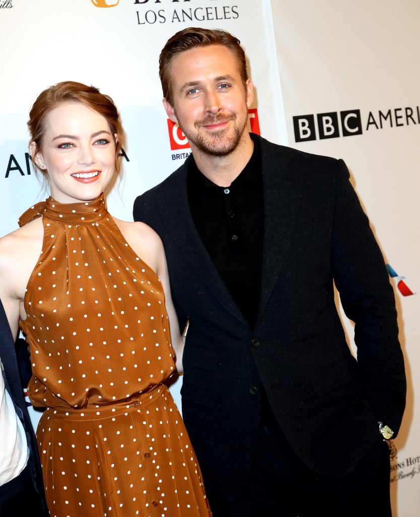 Ryan Gosling and Emma Stone at the BAFTA Tea Party 2017