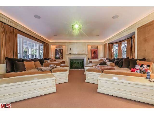A game room by the basketball court is primed for less physical forms of recreation.