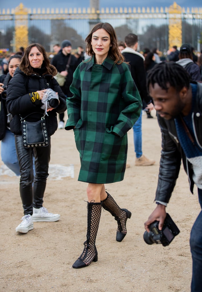 Alexa Chung's Street Style at Paris Fashion Week | See the Best Model ...