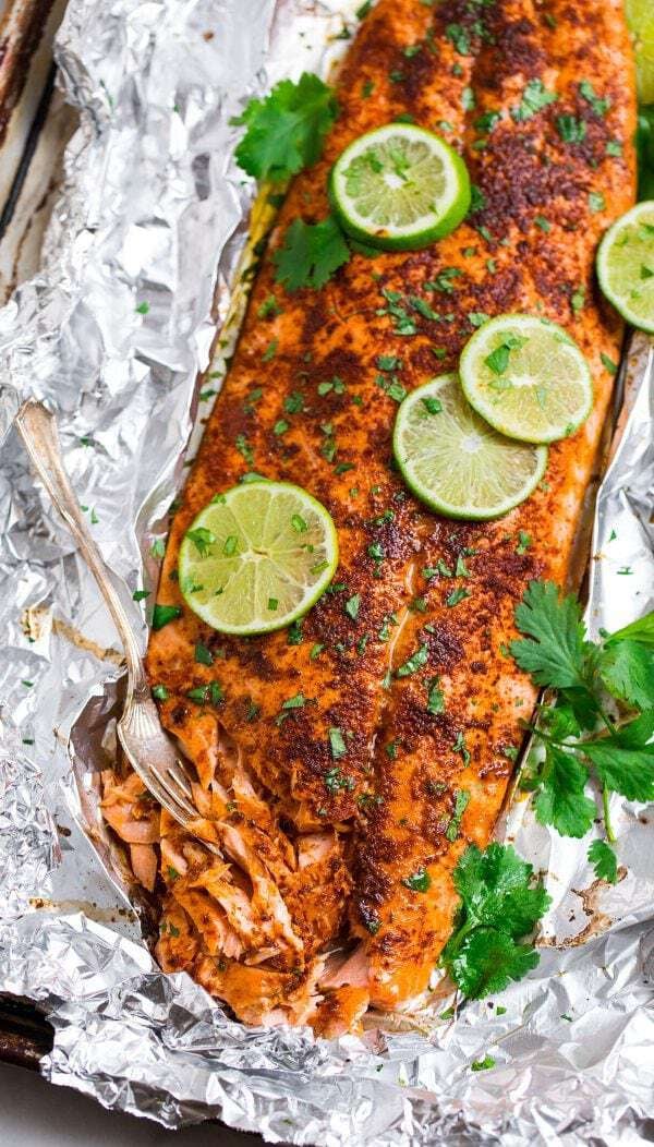 Spicy Baked Salmon