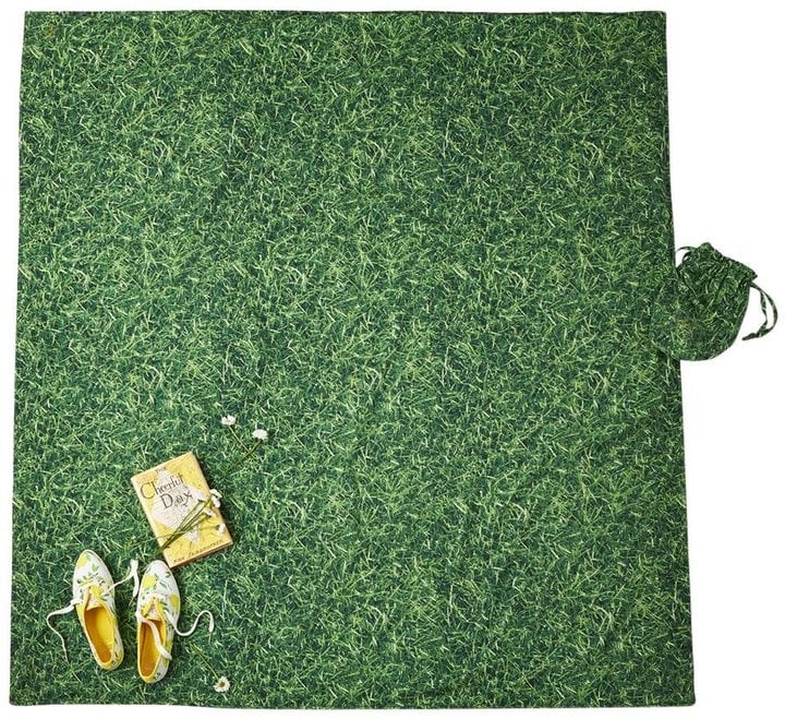 Grass Picnic Blanket (45) Pretty Picnic Supplies POPSUGAR Home