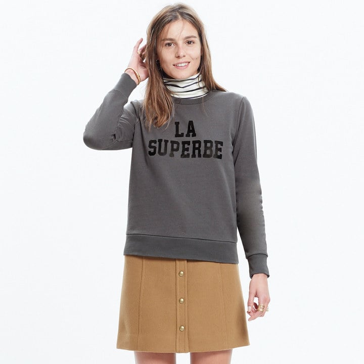 Madewell et Sézane® La Superbe Sweatshirt ($80)