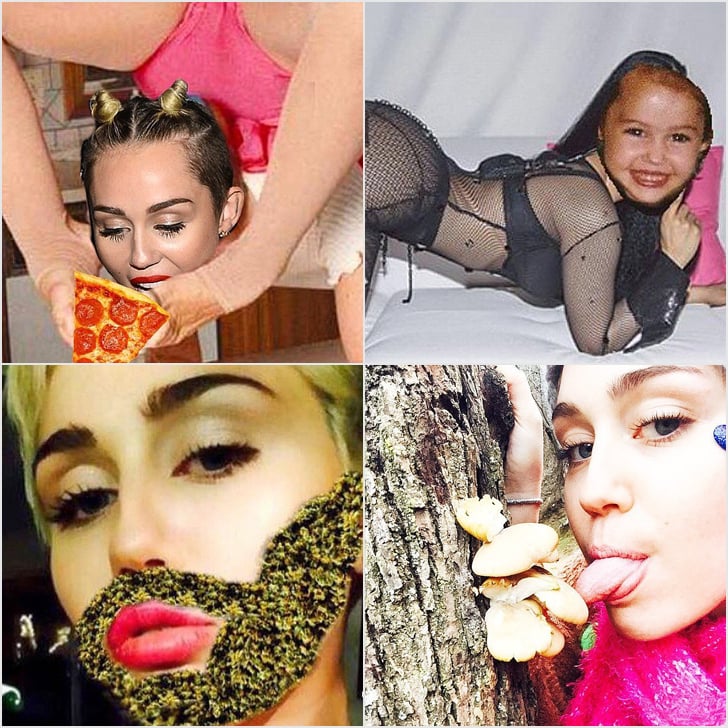 Miley Cyrus's Weird Instagram Photos | POPSUGAR Celebrity - 728 x 728 jpeg 123kB