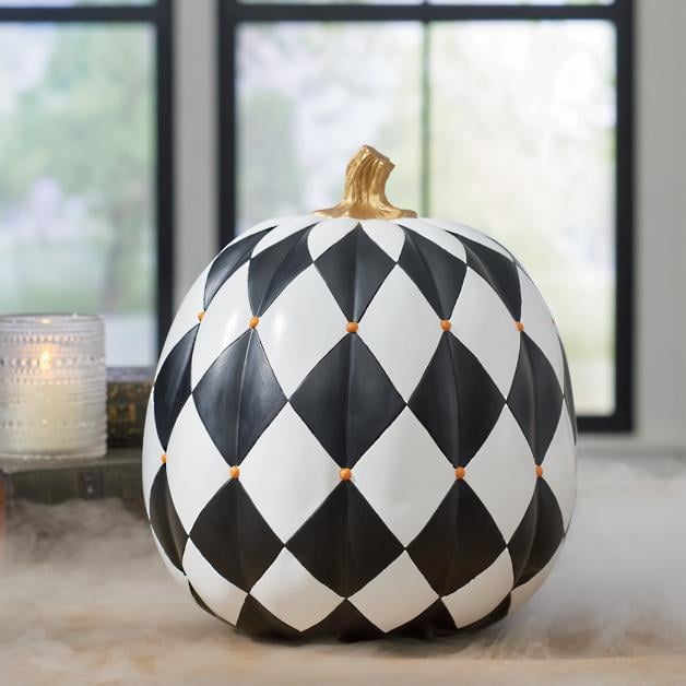 Harlequin Designer Pumpkin