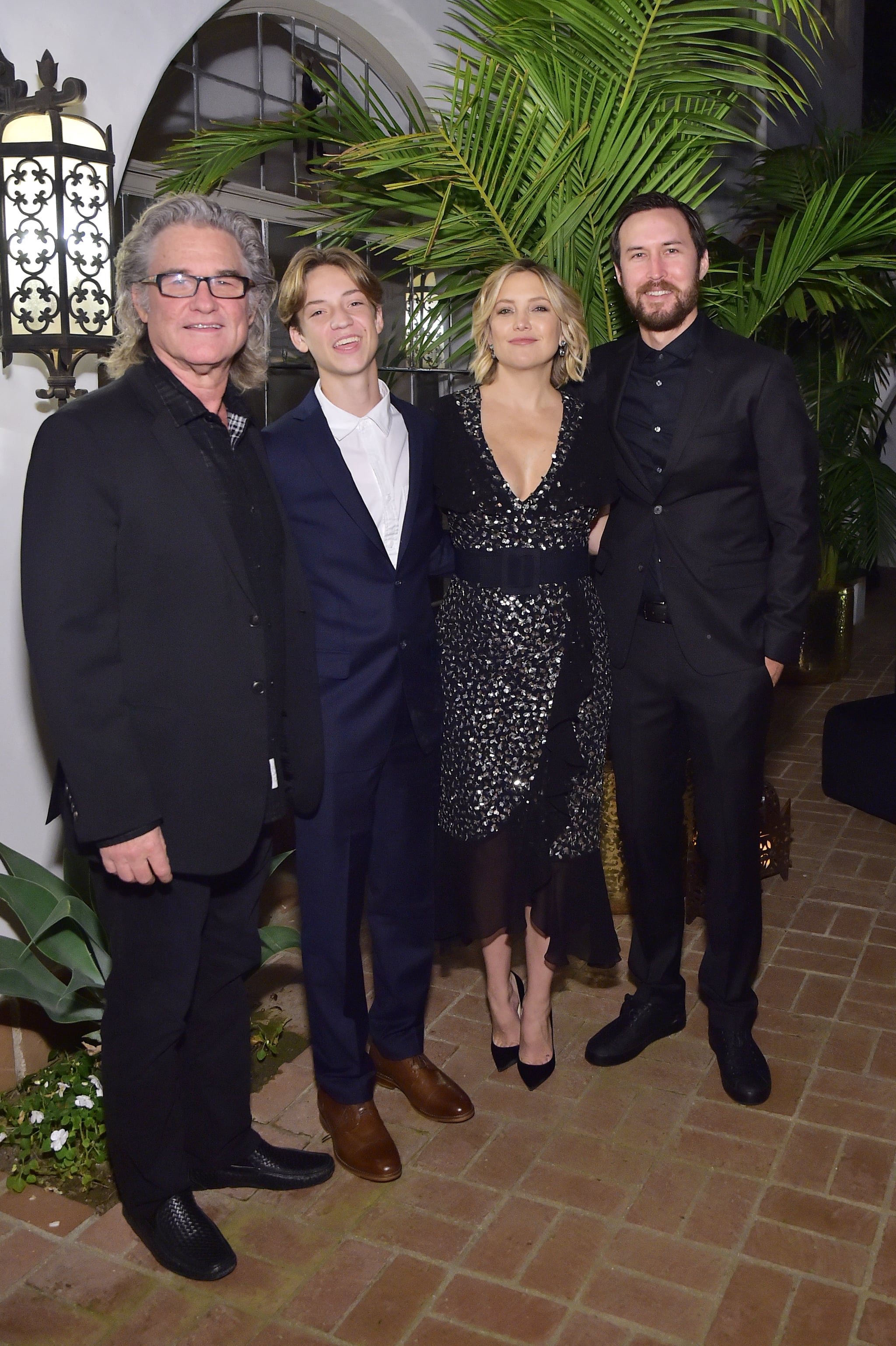 Kurt Russell And Goldie Hawn Family Pictures Popsugar Celebrity
