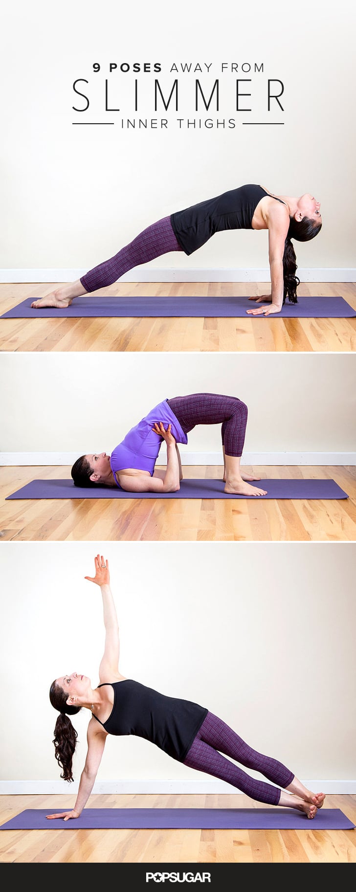 Inner Thigh Yoga Sequence For Beginners POPSUGAR Fitness
