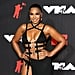 Ashanti Wears Sexy Cutout Dress to 2021 MTV VMAs