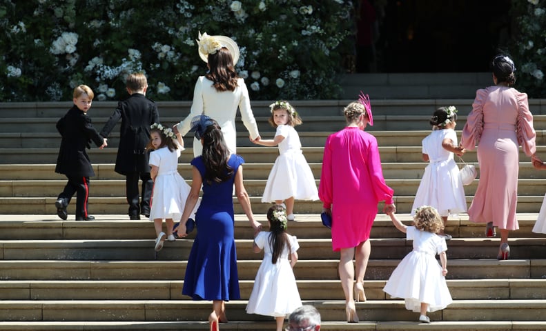 Kate Wrangling the Pageboys and Flower Girls, 2018