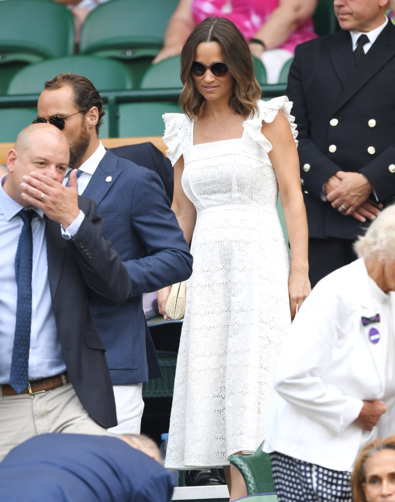 Pippa Middleton Anna Mason Dress at Wimbledon