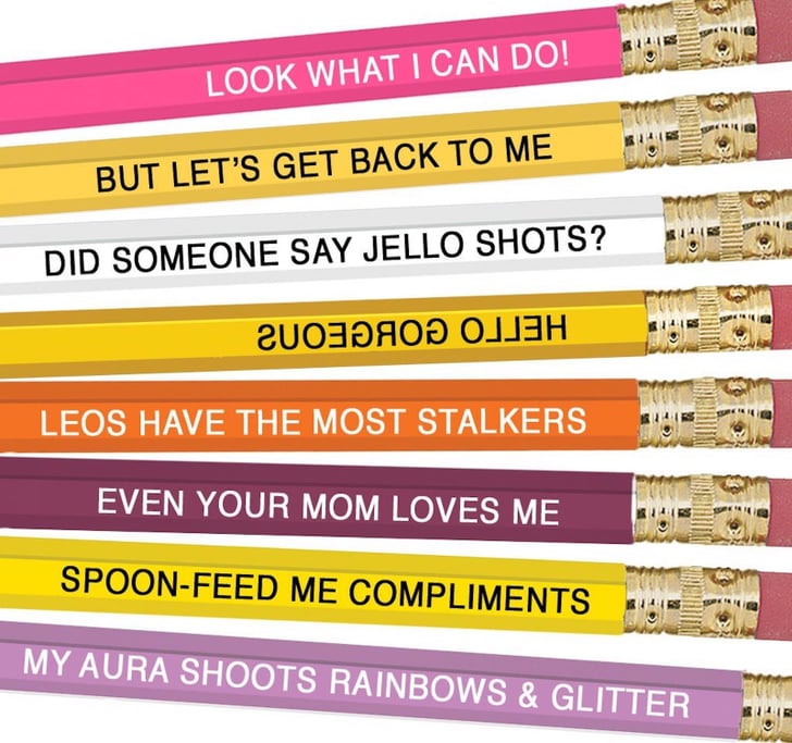 Zodiac Sign Pencils Popsugar Love Sex