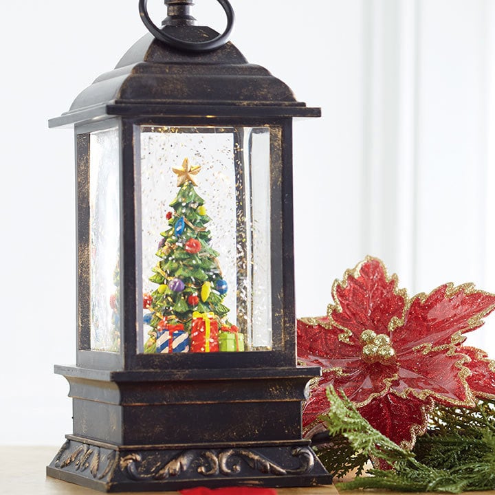 These Christmas Water Lanterns Light Up With Festive Scenes