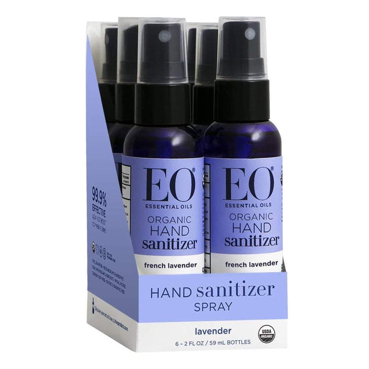 EO Hand Sanitizer Spray, Organic French Lavender Hand Sanitizers That